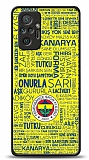 Dafoni Glossy Xiaomi Redmi Note 10 Pro Lisanslı Fenerbahçe Sarı-Lacivert Tipografi Kılıf