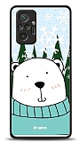 Dafoni Art Xiaomi Redmi Note 10 Pro Snow Bear Kılıf