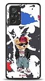 Dafoni Art Xiaomi Redmi Note 10 Pro Sporty Teddy Bear Klf