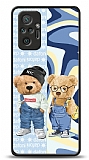 Dafoni Art Xiaomi Redmi Note 10 Pro Summer Couple Teddy Kılıf