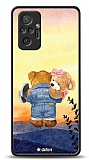 Dafoni Art Xiaomi Redmi Note 10 Pro Sunset Teddy Bears Klf