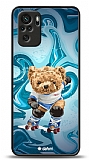 Dafoni Art Xiaomi Redmi Note 10 Skating Teddy Bear Klf