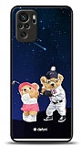 Dafoni Art Xiaomi Redmi Note 10 Sporty Couple Teddy Kılıf