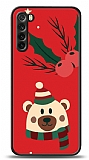 Dafoni Art Xiaomi Redmi Note 8 Christmas Bear Kılıf