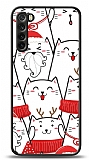 Dafoni Art Xiaomi Redmi Note 8 New Year Cats Kılıf