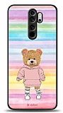 Dafoni Art Xiaomi Redmi Note 8 Pro Chic Teddy Bear Kılıf