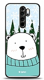 Dafoni Art Xiaomi Redmi Note 8 Pro Snow Bear Kılıf