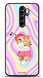 Dafoni Art Xiaomi Redmi Note 8 Pro Tennis Girl Bear Kılıf