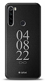 Dafoni Metal Xiaomi Redmi Note 8 Tarihli Kiiye zel Klf
