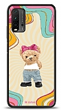 Dafoni Art Xiaomi Redmi Note 9 4G Fashion Icon Bear Kılıf