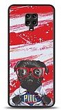 Dafoni Art Xiaomi Redmi Note 9 Pro Black Pug Klf