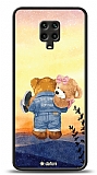 Dafoni Art Xiaomi Redmi Note 9 Pro Sunset Teddy Bears Klf