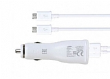 Samsung EP-LN915UBEGWW Yüksek Kapasiteli Orjinal Micro USB Beyaz Araç Şarj Aleti