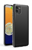 Samsung Galaxy A03 Ultra İnce Şeffaf Silikon Kılıf