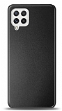 Samsung Galaxy A22 4G Metal Siyah Rubber Klf