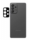 Samsung Galaxy A73 Şeffaf 3D Cam Kamera Koruyucu