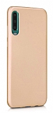 Samsung Galaxy A70 Mat Gold Silikon Kılıf