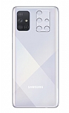 Samsung Galaxy A71 Şeffaf 3D Cam Kamera Koruyucu