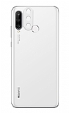 Huawei P30 Lite Şeffaf 3D Cam Kamera Koruyucu