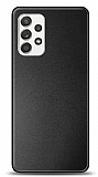 Samsung Galaxy A72 / A72 5G Metal Siyah Rubber Kılıf