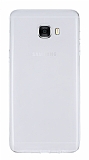 Samsung Galaxy C7 Pro Ultra İnce Şeffaf Silikon Kılıf