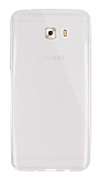 Dafoni Aircraft Samsung Galaxy C9 Pro Ultra İnce Şeffaf Silikon Kılıf