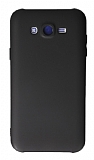 Samsung Galaxy J7 / Galaxy J7 Core Kamera Korumalı Siyah Silikon Kılıf