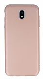 Samsung Galaxy J7 Pro 2017 Tam Kenar Koruma Rose Gold Rubber Kılıf