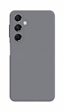 Samsung Galaxy M34 5G Kamera Korumalı Gri Silikon Kılıf