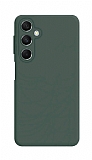 Samsung Galaxy M34 5G Kamera Korumalı Haki Yeşil Silikon Kılıf