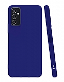 Samsung Galaxy M52 5G Lacivert Silikon Klf