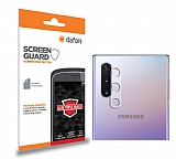 Dafoni Samsung Galaxy Note 10 Şeffaf 3D Cam Kamera Koruyucu