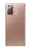 Samsung Galaxy Note 20 Şeffaf 3D Cam Kamera Koruyucu