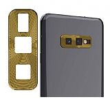 Samsung Galaxy S10e Gold Metal Kamera Lensi Koruyucu
