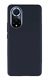 Huawei Nova 9 Mat Siyah Silikon Kılıf