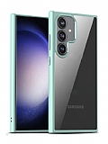 Samsung Galaxy S24 Kenarlı Yeşil Rubber Kılıf