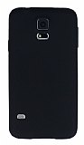 Samsung Galaxy S5 Mat Siyah Silikon Kılıf