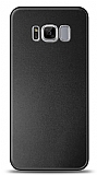 Samsung Galaxy S8 Metal Siyah Rubber Kılıf
