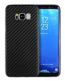 Samsung Galaxy S8 Plus Karbon Siyah Silikon Kılıf
