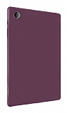 Samsung Galaxy Tab A8 10.5 2021 X200 Tablet Mor Silikon Kılıf