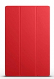 Samsung Galaxy Tab S8 Ultra SM-X906 Slim Cover Kırmızı Kılıf