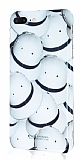 Santa Barbara Element iPhone 7 Plus / 8 Plus Desenli Beyaz Silikon Kılıf