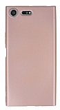 Sony Xperia XZ Premium İnce Mat Rose Gold Silikon Kılıf