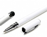 Beyaz Stylus Kalem ve Tükenmez Kalem bir arada