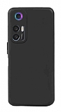 TCL 30 Kamera Korumalı Siyah Silikon Kılıf