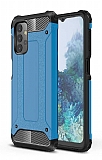 Tough Power Samsung Galaxy A23 Ultra Koruma Mavi Kılıf