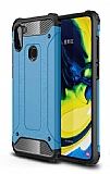 Tough Power Samsung Galaxy M11 Ultra Koruma Mavi Klf
