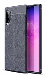 Dafoni Liquid Shield Premium Samsung Galaxy Note 10 Plus Lacivert Silikon Kılıf