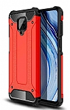 Tough Power Xiaomi Redmi Note 9 Pro Ultra Koruma Krmz Klf