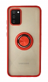 Union Ring Samsung Galaxy A02s Kamera Korumal Krmz Klf